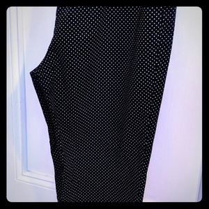 Ellen Tracy Polka Dot Trousers
